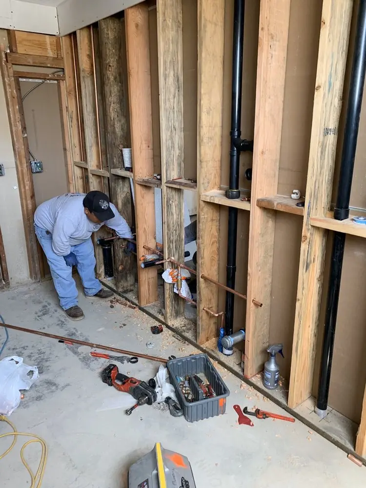 Commercial rough-in plumbing for Gas Line Repair in Martins Creek